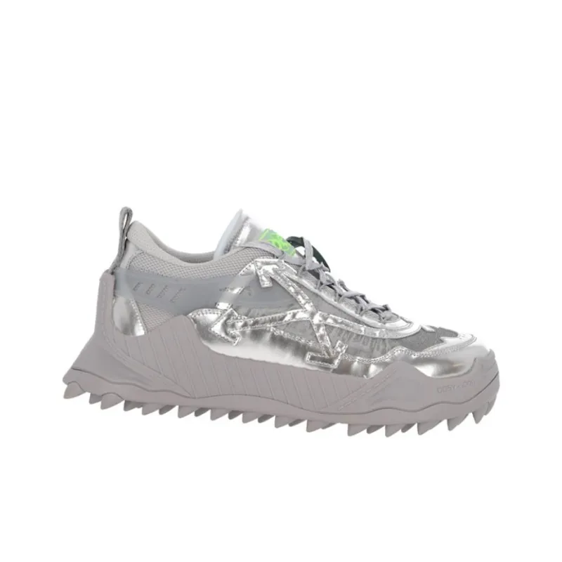 OFF WHITE Casual Shoes Men's Silver Gray-1