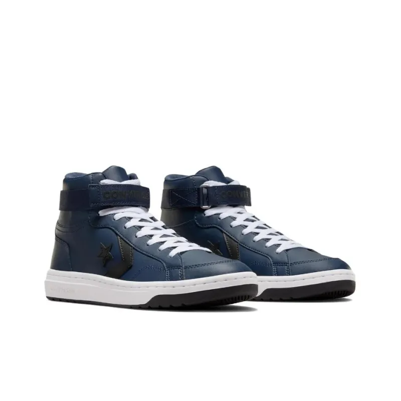 Pro Blaze Converse V2 Leather Mid 'Navy Black'-1