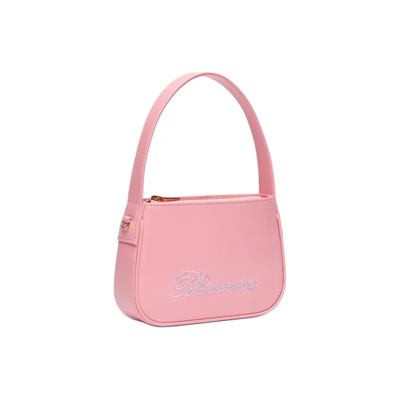 Blumarine Nappa Leather Shoulder Bag Crossbody Bag Handbag Women's Pink-1