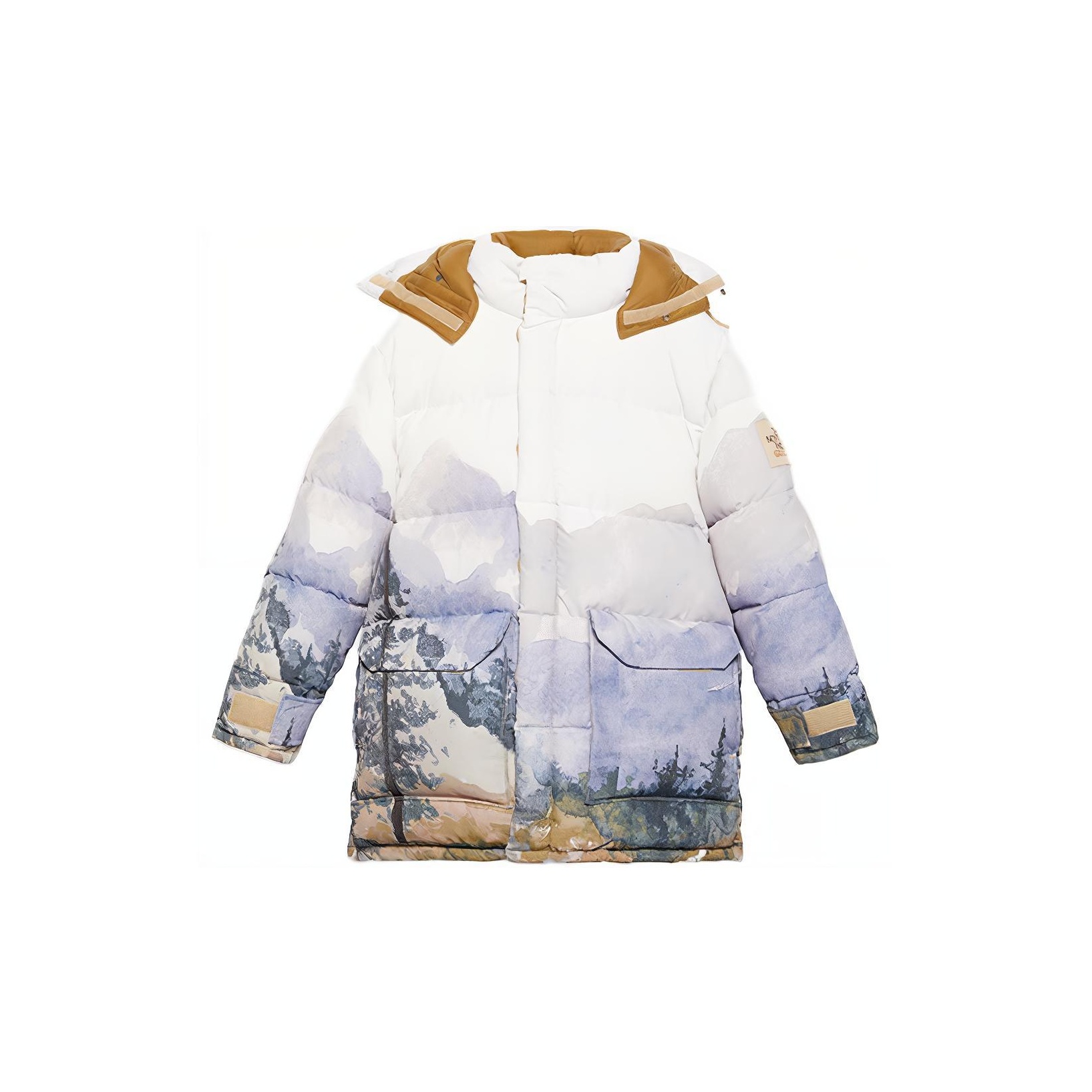 GUCCI X The North Face Padded Jacket Trail Print - POIZON GUCCI X The North Face Padded Jacket Trail Print - POIZON