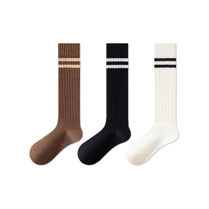 MIIOW Knee High Socks Women's 3 Pack-5