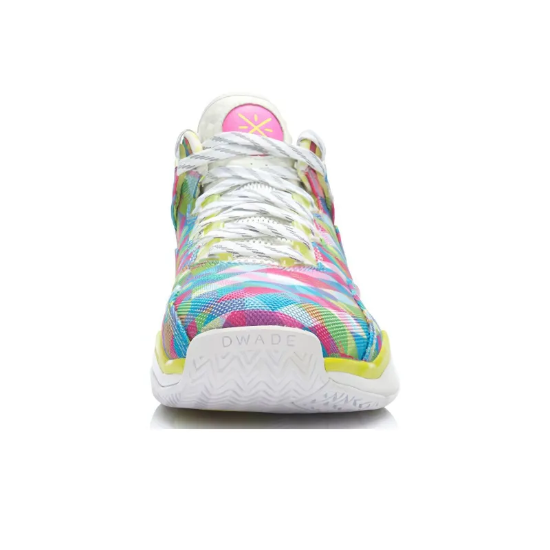 LiNing WOW 3 Way Of Wade 3 Non slip Lightweight Mid Top Basketball Shoes Men's Multicolor-3