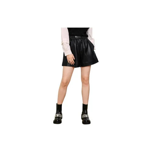 P.Salt Casual Shorts Women's Black