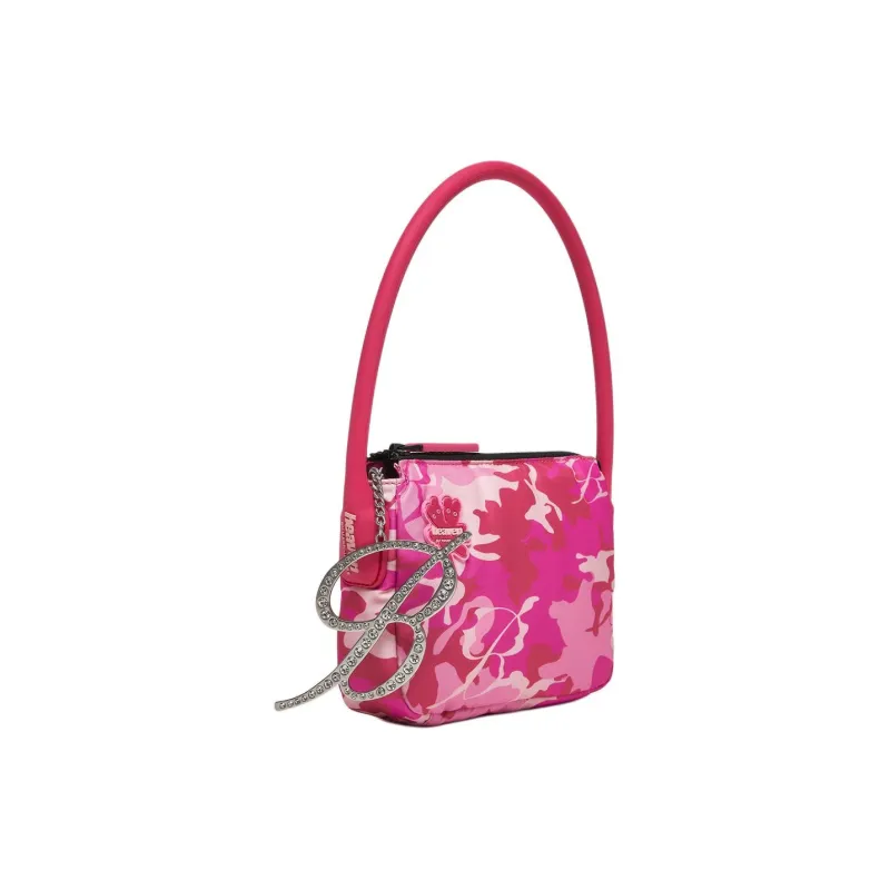 Blumarine Loose Nylon Handbag Shoulder Bag Mini Women's Pink-1