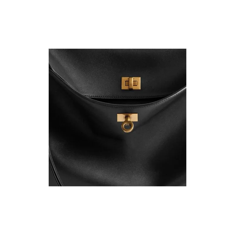 Balenciaga Rodeo Medium Handbag Black-5