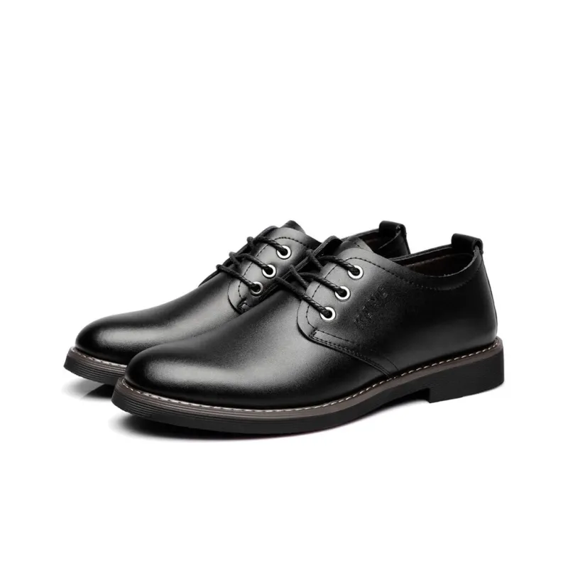 Poitulas Dress Shoes Men's Black-1