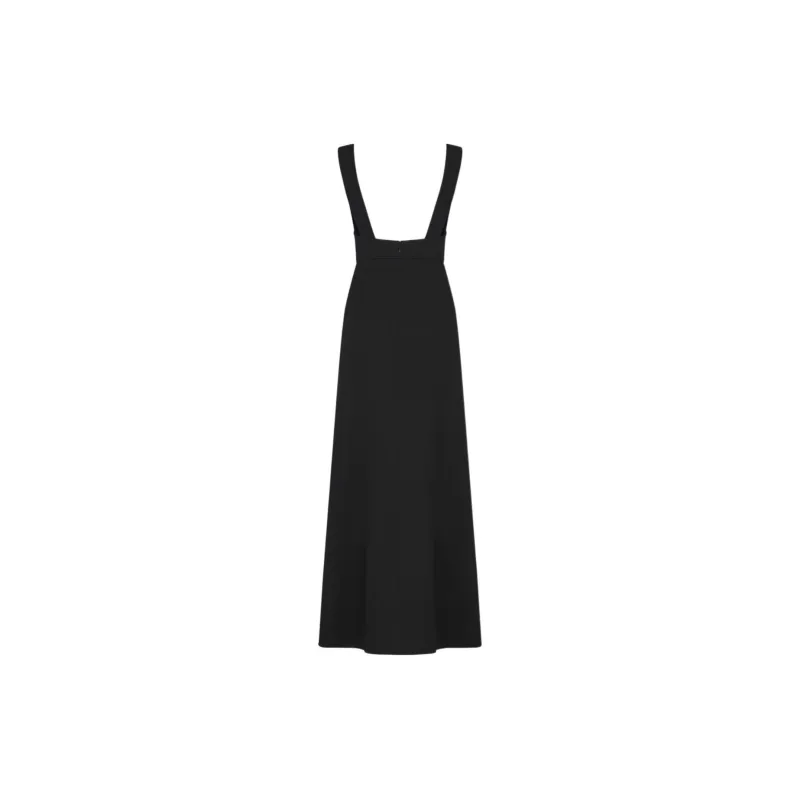DIOR SS24 Slip Dress Women's Black-1