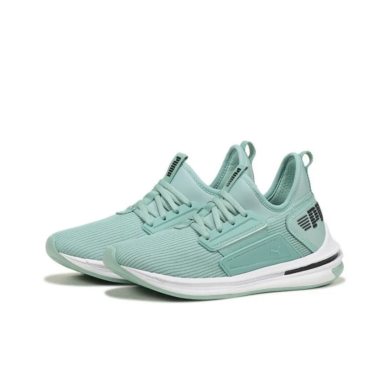 PUMA IGNITE Slip Resistant Low Top Casual Shoes Women's Light Green-2