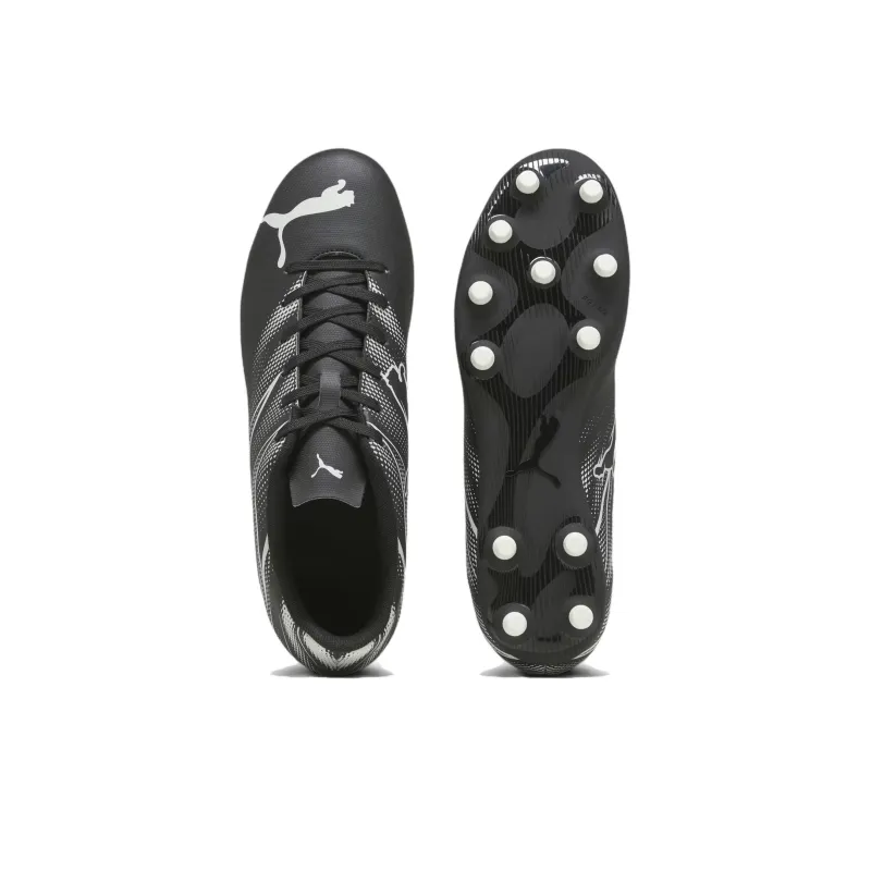 Puma Attacanto FG AG 'Black Silver Mist'-3