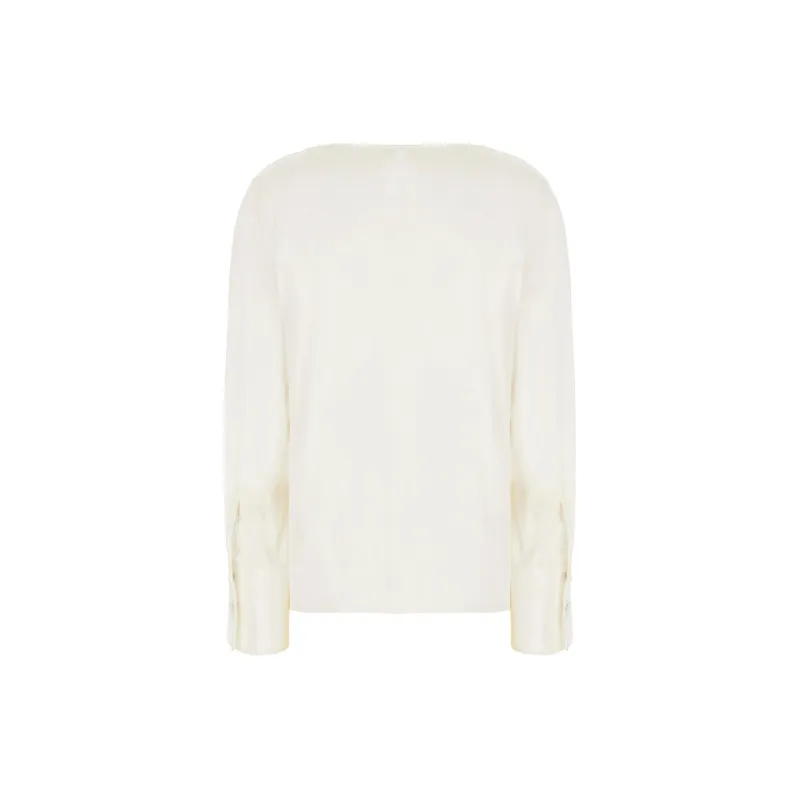 HUGO BOSS V Neck Blouse-1