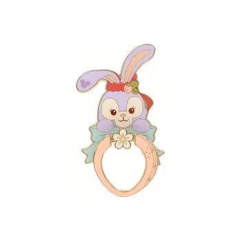 Disney StellaLou Duffy And Friends Heart Shaped Strawberry Collection Cell Phone Ring IP Merch 7cm