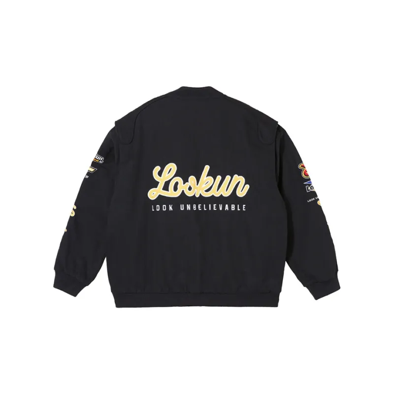 LOOKUN Baseball Jacket Coat Unisex-1