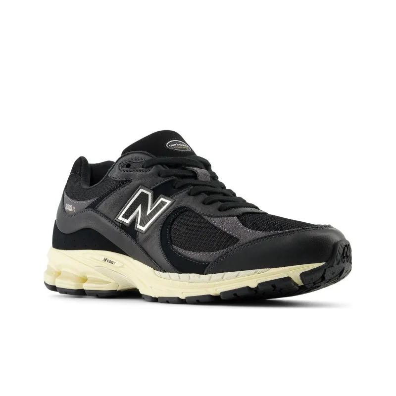 New Balance NB 2002R Cushioning Wear Resistant Low Top Casual Running Shoes Unisex Black-2