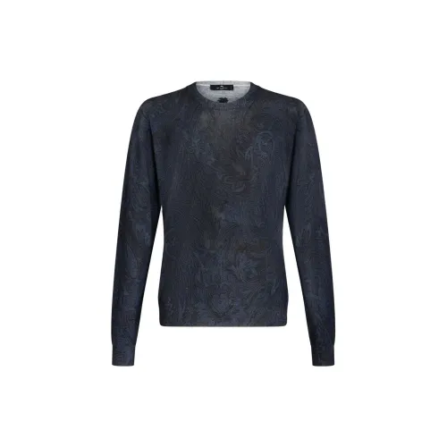 ETRO Sweaters Men Navy