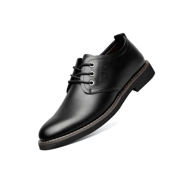 Poitulas Dress Shoes Men's Black-2