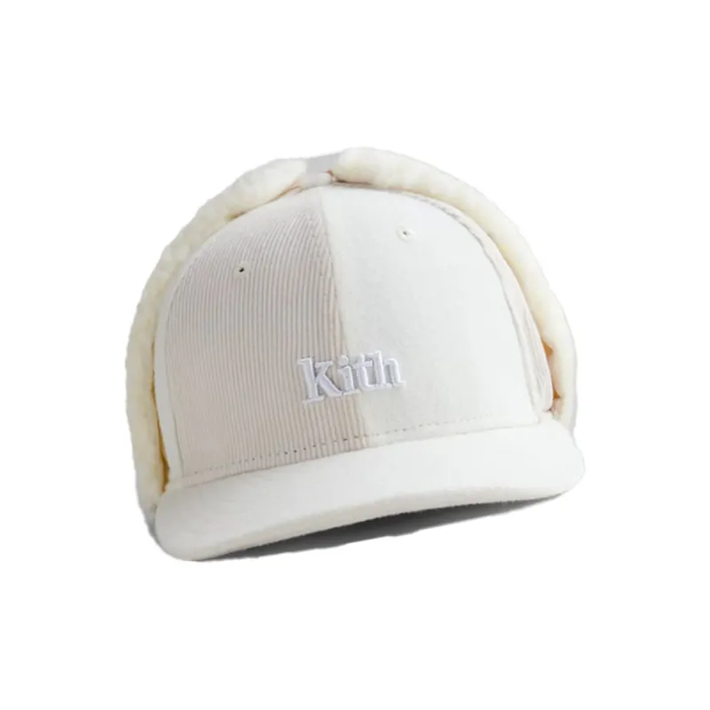 KITH New Era Serif Ear Flap Fitted Cap-1