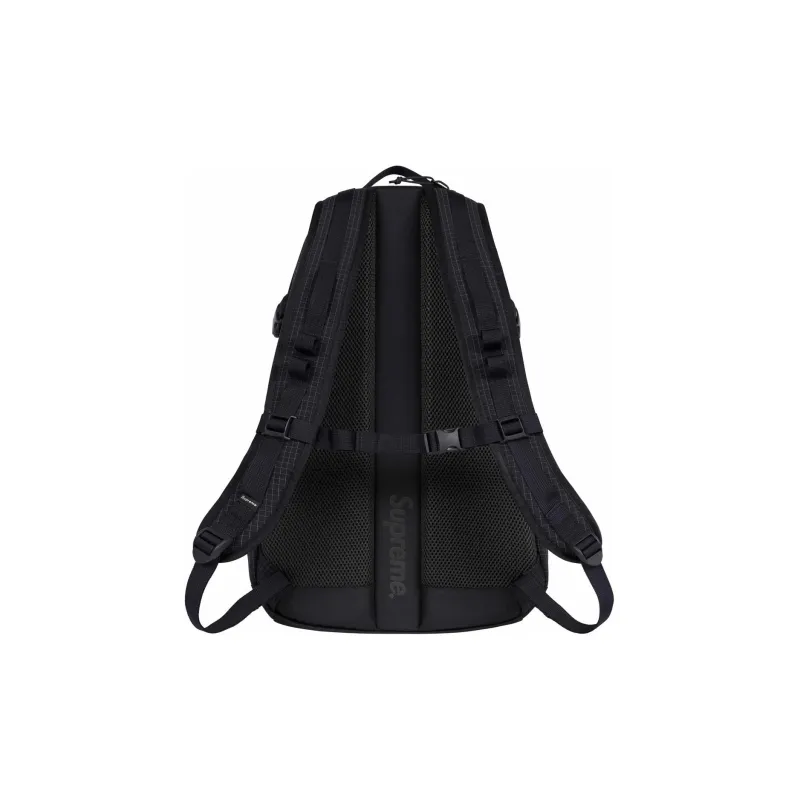 Supreme 500D Cordura Nylon Backpack Regular Unisex Black-2