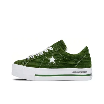 Converse One Star Platform Ox MadeMe Garden Green Women's