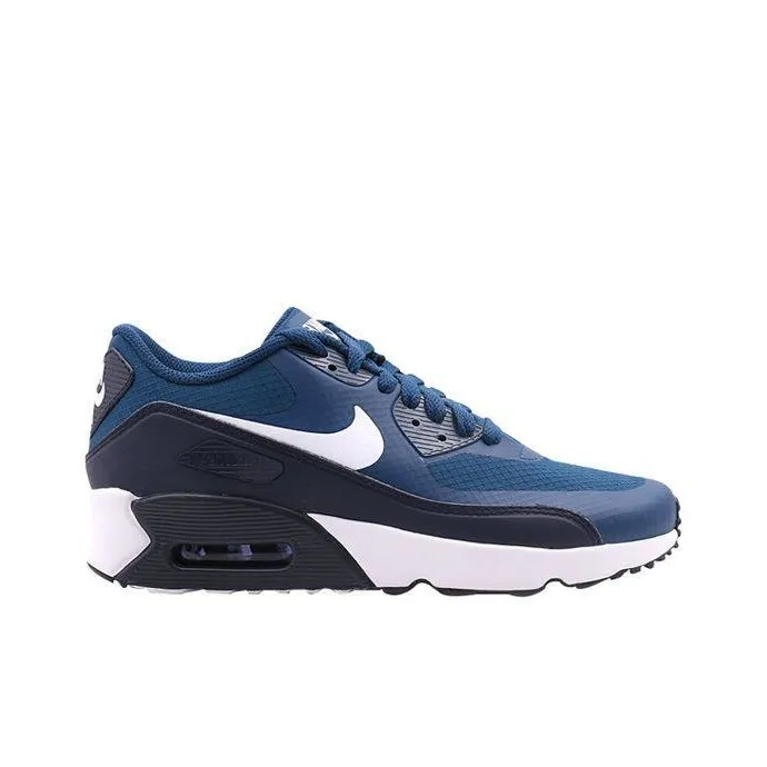 Nike Air Max 90 ULTRA 2.0 Cushioning Low-Top Training Shoes Women's Blue-1