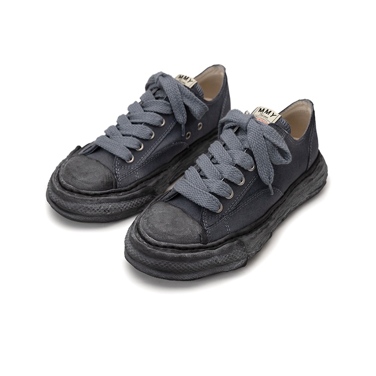 MIHARA YASUHIRO Peterson23 Canvas Lace-up Sneakers Pure
