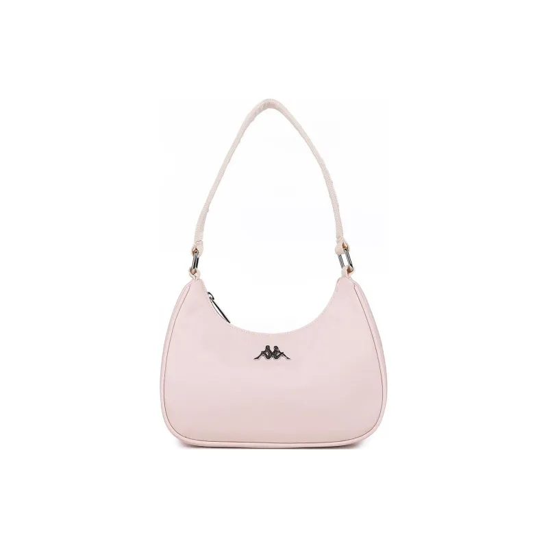 Kappa Nylon Shoulder Bag Commute Handbag Pochette Shoulder Bag Regular Women's Smoke Pink-0