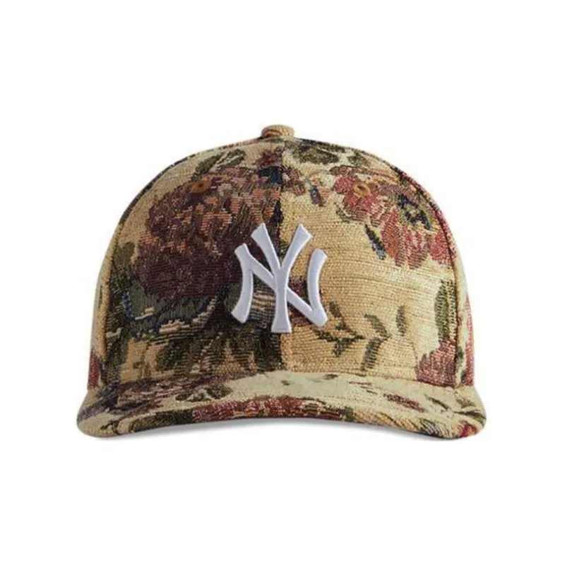 KITH X New Era For New York Yankees Tapestry Floral Waldorf Low Cap-0