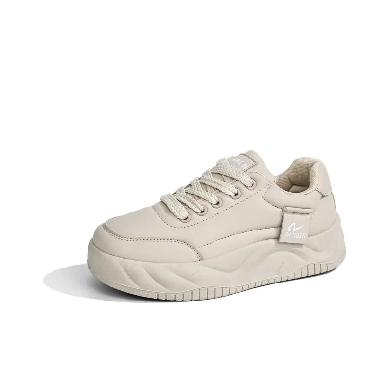 RENBEN Durable Breathable Lightweight Low-Top Chunky Sneakers Women's-6