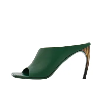 FERRAGAMO Curved heel Mules