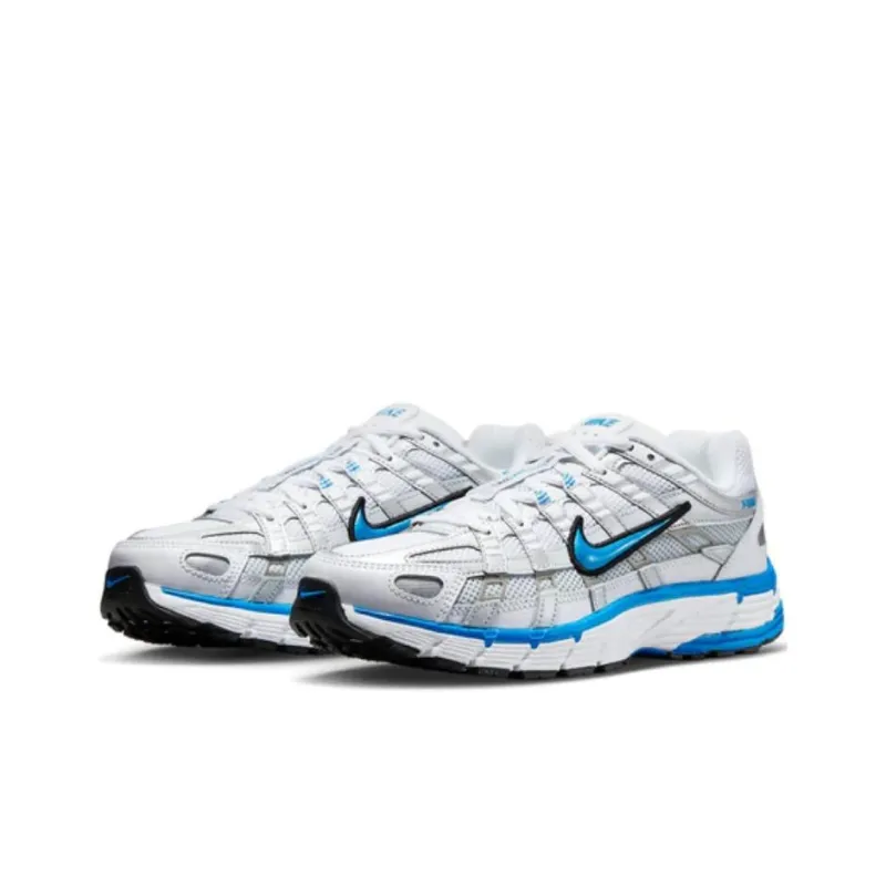 Nike P 6000 Metallic Platinum Photo Blue Women's-3