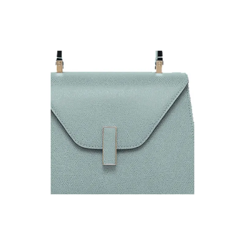 Valextra Iside Millepunte Calfskin Handbag, Shoulder Bag, Crossbody Bag Mini Women's Smolder Blue-4