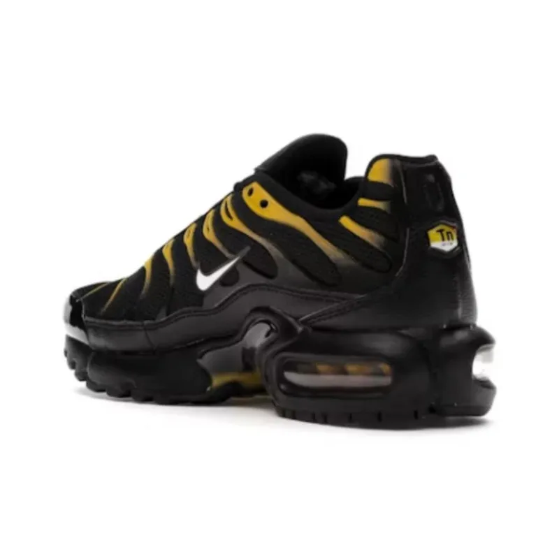 Nike Air Max Plus Black White Vivid Sulfur-3