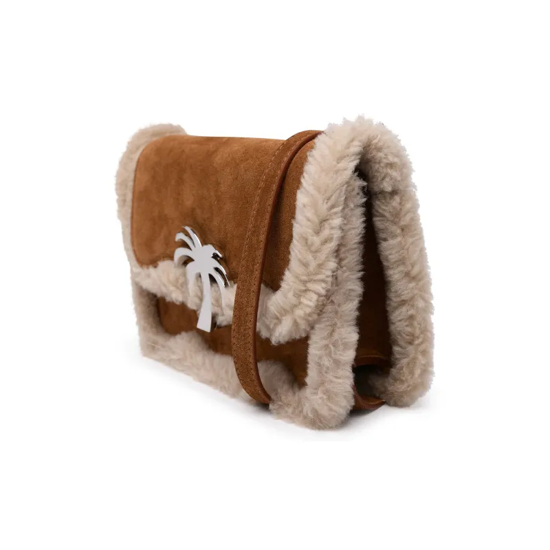 PALM ANGELS Palm Bridge Foldover Top Crossbody Bag-1