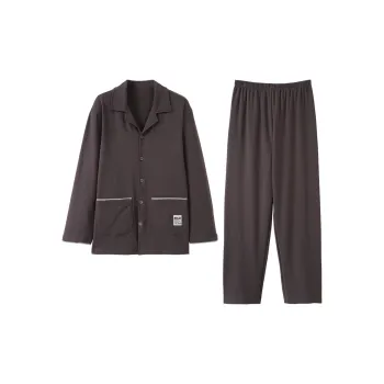 WOLFSFUL Pajama Set Men's Taupe Gray