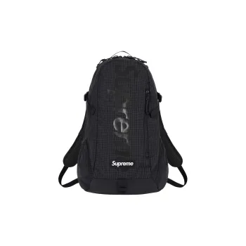 Supreme 500D Cordura Nylon Backpack Regular Unisex Black