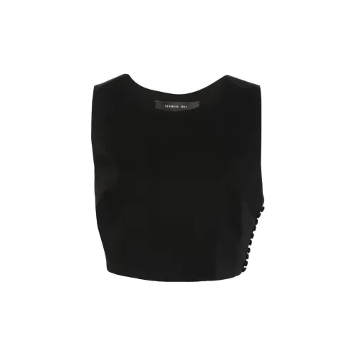 FEDERICA TOSI Cut-out Cropped Top