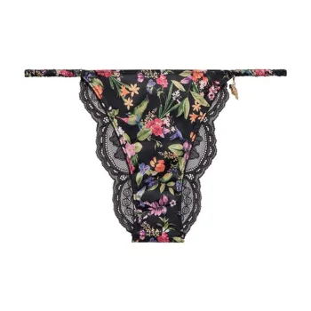 VICTORIA'S SECRET Underpants Women's 1 Pack Pink Floral Print