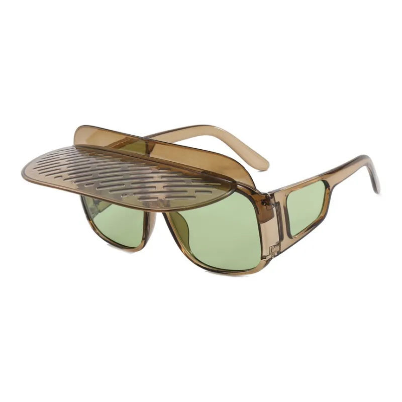 NAME.S Irregular Shape Sunglasses Unisex-4