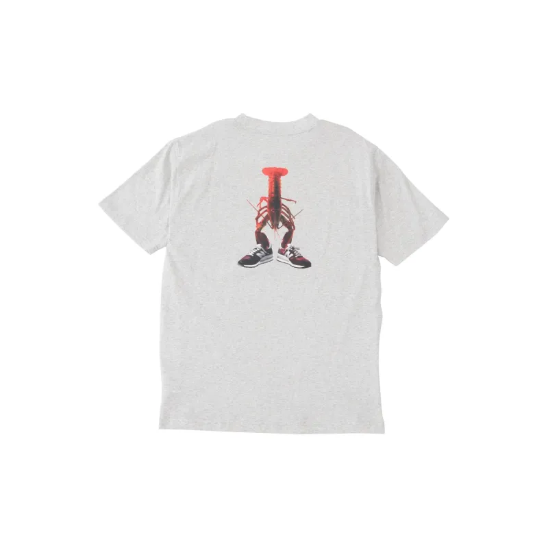 New Balance T-Shirt Men's Ash Gray South-1