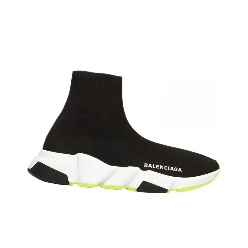 Balenciaga Speed 2.0 Sneakers 'Black Neon' Women's-1