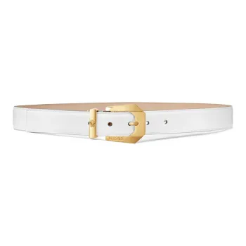 VERSACE Medusa Heritage Buckle Leather Belt