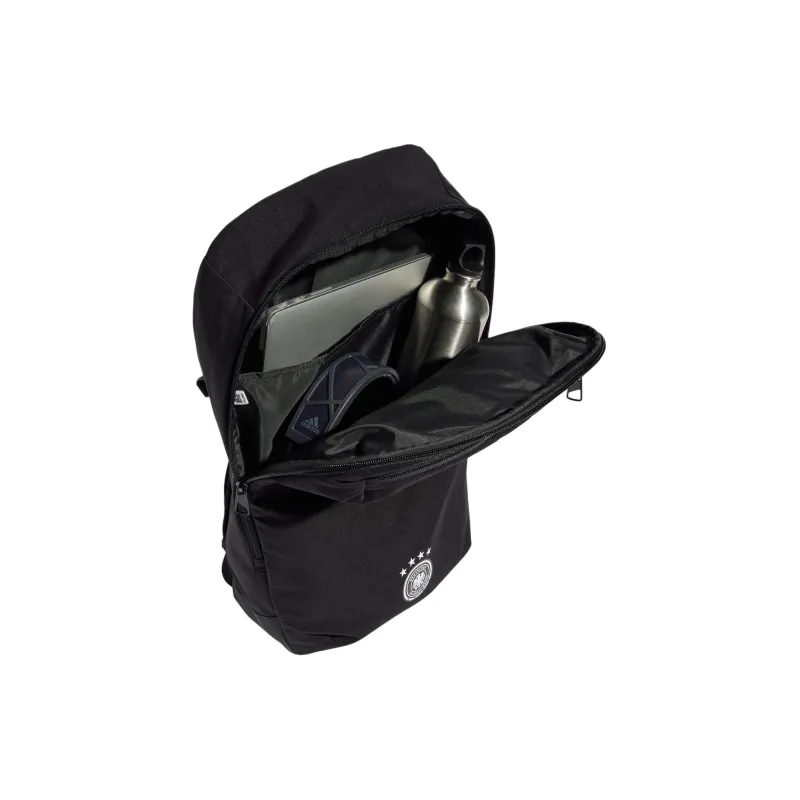 Adidas Polyester Backpack Medium Size Unisex Black & White-3