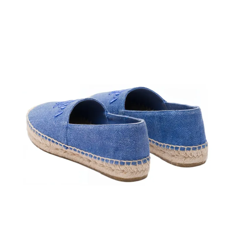 PRADA Mesh Shoes Women's Light Blue-4