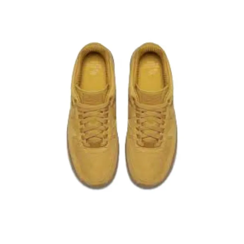 Nike Air Force 1 Slip-Resistant Cushioning Wear-Resistant Low-Top Skateboard Shoes Women's Yellow-2