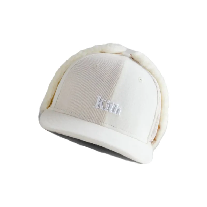 KITH New Era Serif Ear Flap Fitted Cap-2
