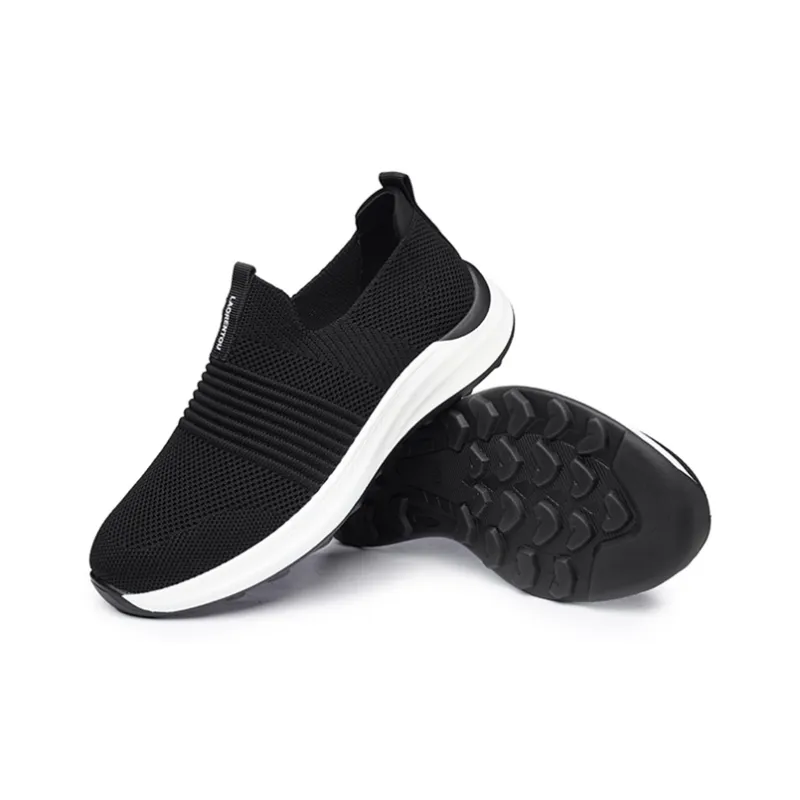 LAORENTOU Casual Shoes Women's Low Top Black-10