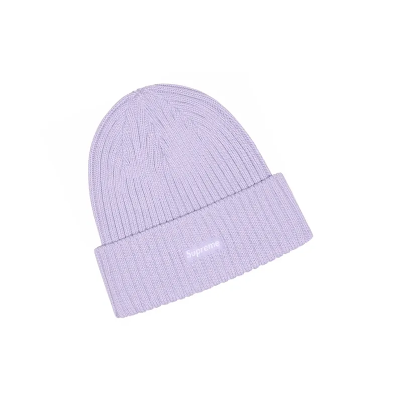 Supreme Cotton Beanies Unisex Lavender-2