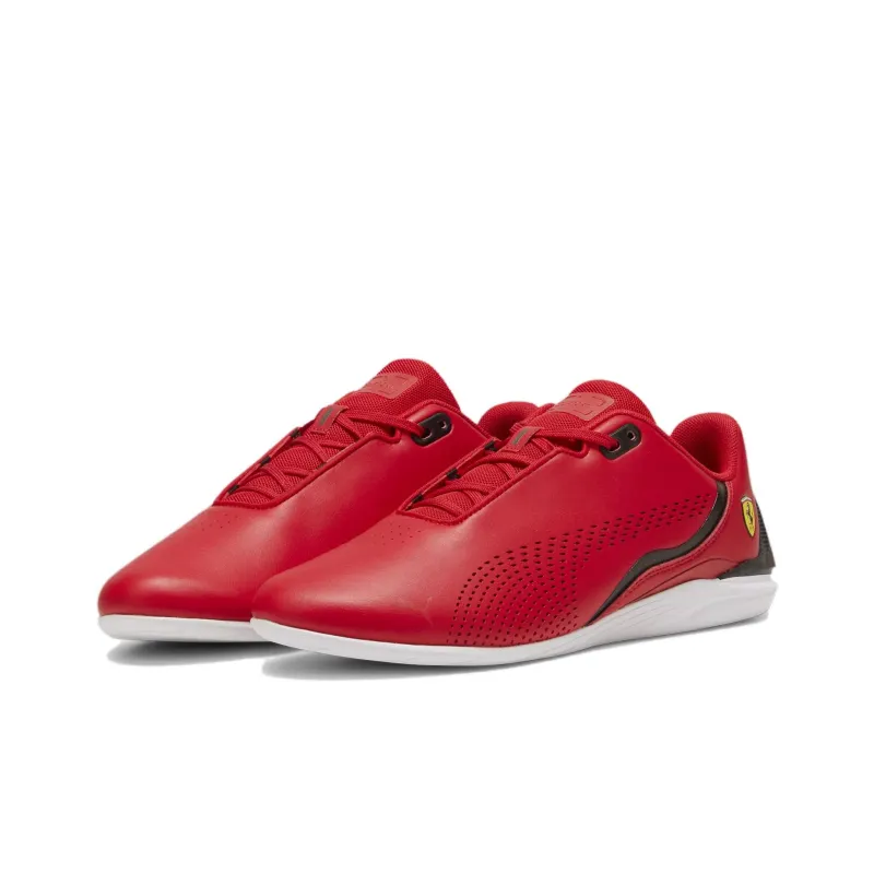 PUMA MAPF1 Drift Cat Decima Scuderia Ferrari Cushioning Wear Resistant Low Top Training Shoes Men's Red-2