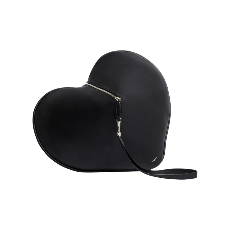Alaia Lambskin Clutch Extra Large Women's Black-0