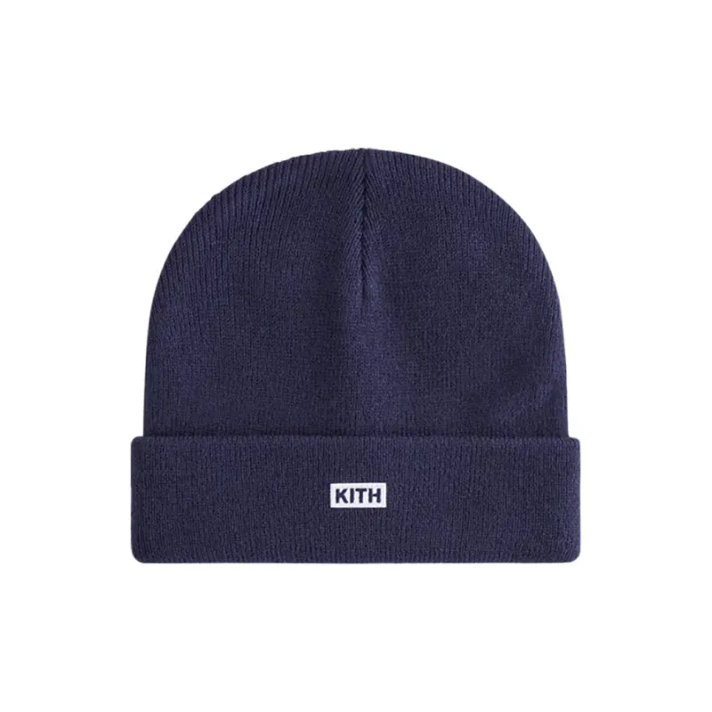 KITH Kids Classic Logo Classic Rib Beanie-0