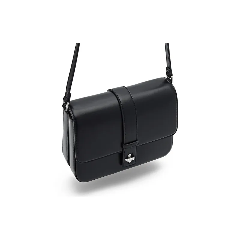 PEDRO PU Crossbody Bag, Shoulder Bag Women's Black/Sand-3